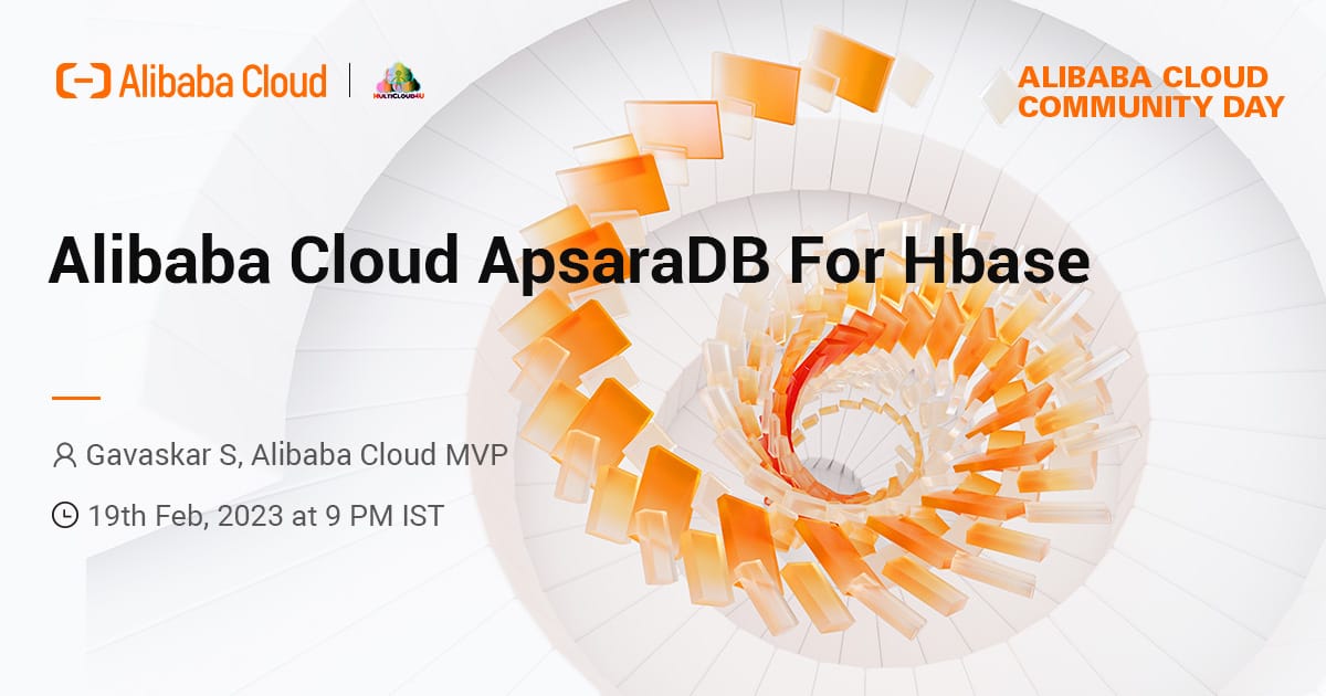Alibaba Cloud Apsara DB for HBase